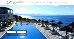Desktop Screenshot of pantokratorhotel.com